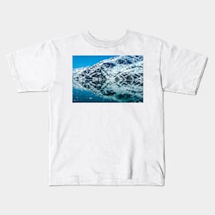 Alaskan Reflections Abstract Kids T-Shirt